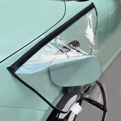 Cubierta de lluvia para carga de vehículos de nueva energía, cubierta protectora para pistola de carga de vehículos eléctricos, piezas universales impermeables para exteriores
