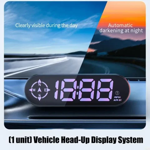 Sistema proyección automóvil con navegación velocidad real e indicador dirección para conducción X37F 5