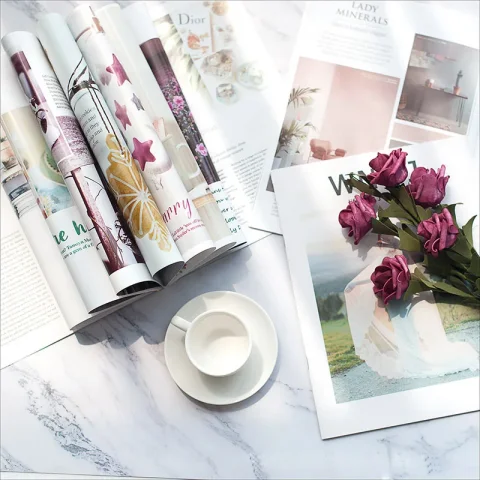 Accesorios de fotografía de libros de revistas de moda para joyería, cosméticos, vida, ocio, tomar fotos de fondo, accesorios de sesión de fotos