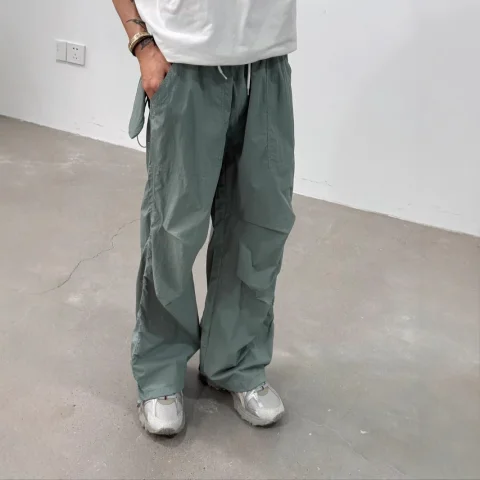 Pantalones de trabajo ligeros de secado rápido para hombre y mujer, pantalones largos informales de pierna recta para verano, pantalones largos para senderismo en la montaña 3