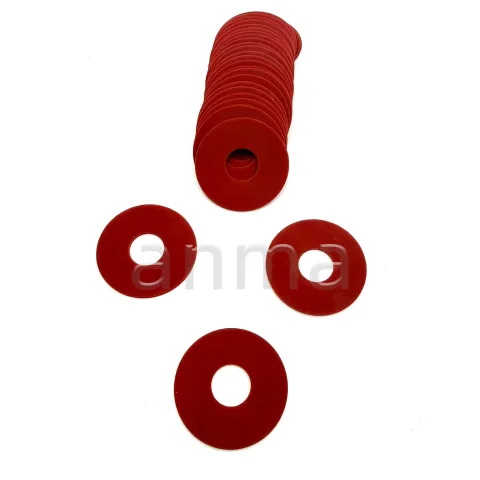 100 Piezas de Ventosas de Goma Rojas, Diámetro Exterior 32/35/38 mm, Diámetro Interior 0.5/0.8/1 mm, Piezas para Máquinas de Impresión Heidelberg