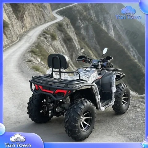 Fabricante de vehículo de playa de 400CC, motocicleta de tracción en las cuatro ruedas, transmisión automática CVT de velocidad variable continua
