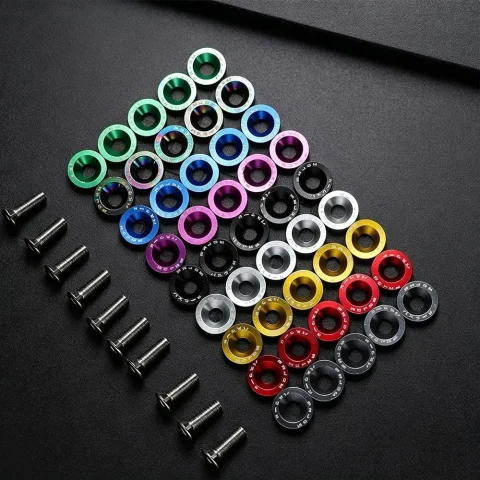 Tornillos de sujeción para patinete eléctrico, arandelas de tornillo para Dualtron 1, 2, 3, Thunder Eagel Ultra Zero, 9 piezas, tornillos decorativos para coche, 10 unidades