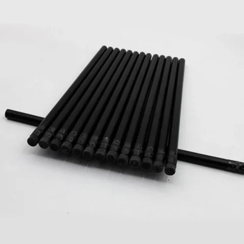 20 piezas lápiz negro, lápices de dibujo de madera, herramientas de bocetos resistentes para escribir, dibujar, garabatos, uso escolar para artistas