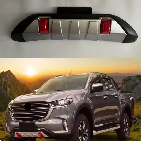 Parachoques delantero para Mazda BT50 BT-50 2021 2022 2023 2024 2025, barra de protección para coche, accesorios exteriores para automóvil, cubierta de placa de parachoques delantero