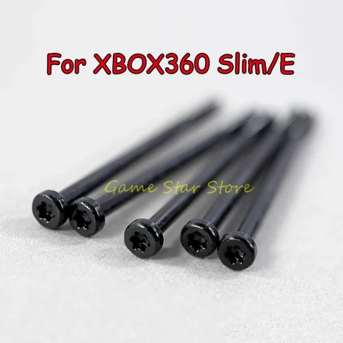 Juego de tornillos de seguridad de 5 piezas, repuesto para Xbox360 Slim Host Screw para Xbox 360 E Console, 1 juego = 5 unidades