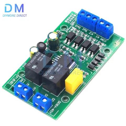 Motor de cc 5V 12V 24V controlador de avance y retroceso 20A de alta corriente con controlador de relé de límite Tablero de Control de elevación