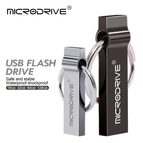 Memoria USB Flash de 8GB 16GB 64GB, Pendrive de 32GB 128GB 256GB, Unidades Flash USB de Alta Velocidad, Resistentes al Agua y Portátiles