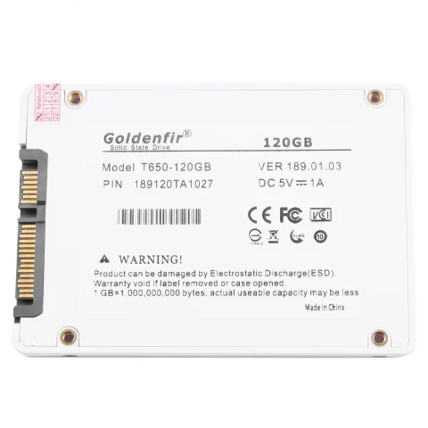 A1099Z~Goldenfir SSD 120GB Disco Duro de Estado Sólido de 2.5 Pulgadas, Disco de Estado Sólido Interno de 2.5 Pulgadas 3