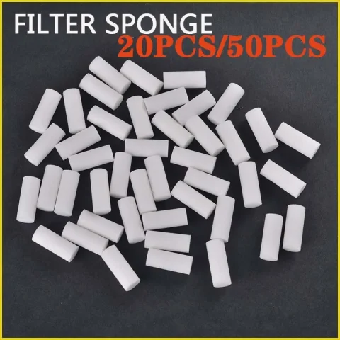 Filtro de bomba de alta presión PCP10 x 25mm, filtro de agua de fibra blanca, accesorios de recarga de cilindro de Gas, separador de filtro de aceite de agua