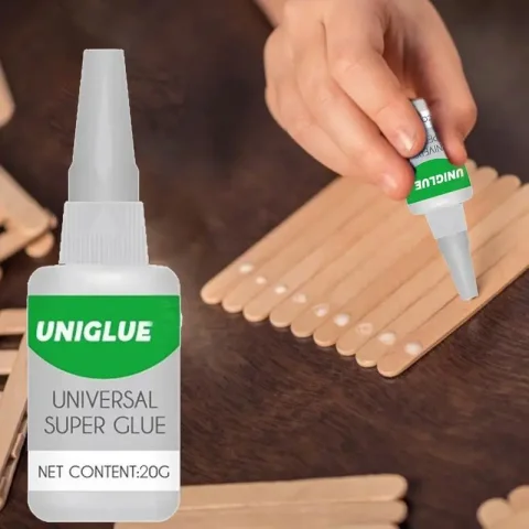 Uniglue-pegamento Universal súper fuerte, pegamento plástico para resina, cerámica, cuero, Metal, superpegamento, adhesivo de reparación líquido fuerte