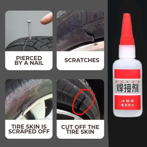 Pegamento de soldadura Universal de 20G/50G, pegamento de soldadura Universal de plástico, madera, Metal, goma, Pegamento de reparación de neumáticos, agente de soldadura, pegamento eléctrico