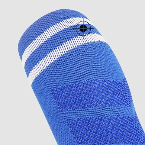Calcetines de fútbol para niños y niñas de 4 a 12 años, calcetines de tubo de rayas hasta la rodilla para jóvenes, fútbol atlético, béisbol 5