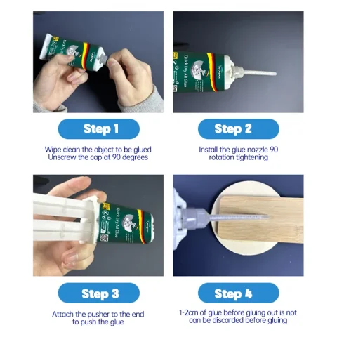 Resina Epoxi AB, Pegamento de Alta Adhesión, Adhesivo Transparente de Alta Viscosidad, Impermeable, para Reparación de Metal, Cerámica, Componentes Electrónicos 4