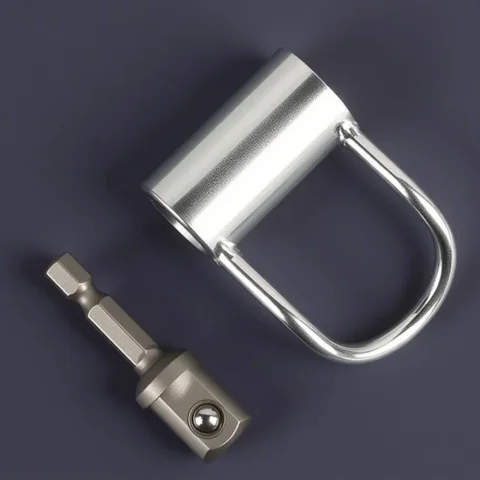 Llave de metal multiusos resistente para válvulas de ángulo, herramienta de extracción de grifos y válvulas angulares para fontaneros 1