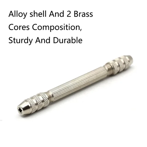 Herramienta de alambre de cobre trenzado DIY, taladro de mano de acero de alta velocidad, herramienta de conexión de fabricación de alambre de joyería, accesorios de fabricación de joyas DIY 3