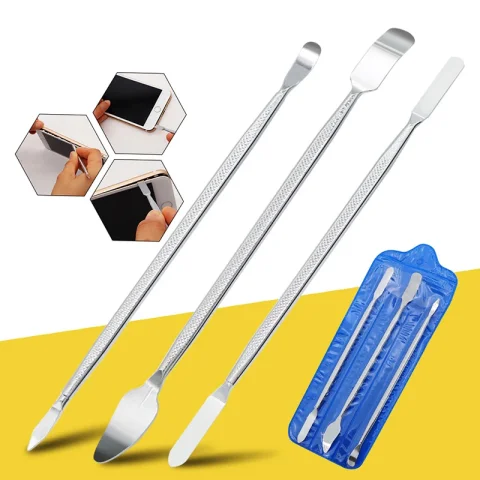 Kit de herramientas de reparación de teléfonos Universal, herramienta de desmontaje de palanca de Metal para iPhone, portátil, tableta, herramientas de desmontaje