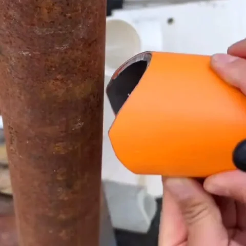 Herramientas manuales, herramienta de diseño de corte de tubos, cortador de tubos Universal, guía de corte de aislamiento de junta de sillín, acero inoxidable y cobre 3