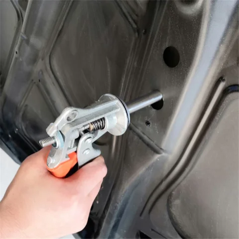 Herramientas de reparación de abolladuras de automóviles, herramienta para agujeros planos, alicates lisos para recortar bordes, herramientas de reparación de bordes de automóviles, herramienta para bordes