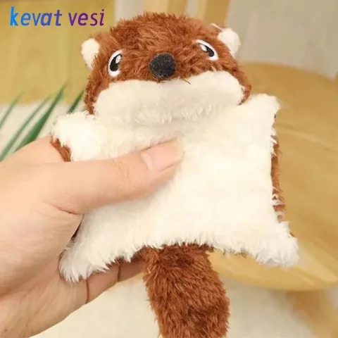 Juguete de peluche con timbre para gatos pequeños, juguete interactivo divertido para mascotas, resistente a mordeduras, juguetes para gatitos 1