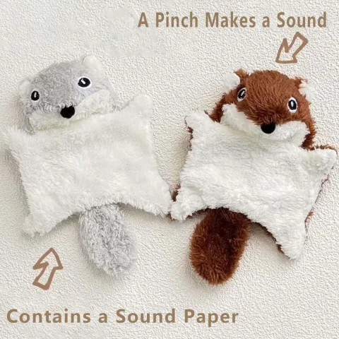 Juguete de peluche con timbre para gatos pequeños, juguete interactivo divertido para mascotas, resistente a mordeduras, juguetes para gatitos 3