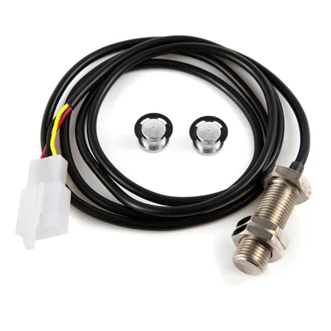 Cable del Sensor del odómetro de la motocicleta Scooter velocímetro Digital duradero Kit de reemplazo del Sensor magnético Universal motocicleta ATV 1