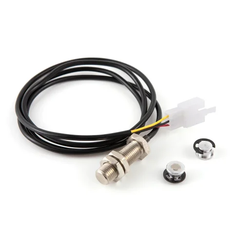 Cable del Sensor del odómetro de la motocicleta Scooter velocímetro Digital duradero Kit de reemplazo del Sensor magnético Universal motocicleta ATV 5