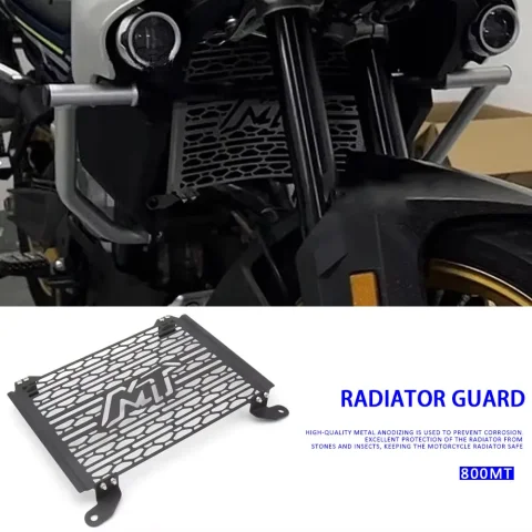 2021 2022 2023 para CFMOTO 800MT 800 MT 800mt 800 mt motocicleta negro radiador rejilla protector enfriador de aceite cubierta de refrigeración protección 1