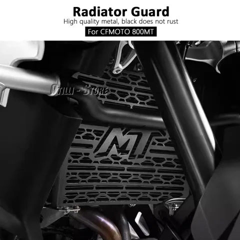 2021 2022 2023 para CFMOTO 800MT 800 MT 800mt 800 mt motocicleta negro radiador rejilla protector enfriador de aceite cubierta de refrigeración protección 2
