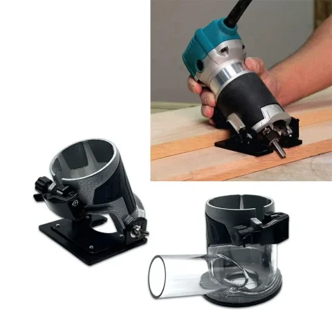 Base para Fresadora Portátil, Herramientas de Carpintería, Piezas de Herramientas Eléctricas, Base de Aleación de Aluminio para Máquina de Recorte, Soporte de Fresado Duradero de Alta Calidad 4
