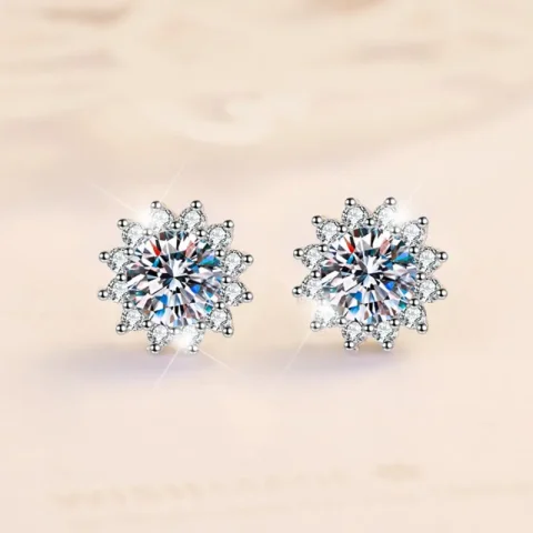 Nuevo conjunto de Plata de Ley 925, collar de alta calidad, pendiente, anillo, cadena, joyería de moda para mujer, regalo de cumpleaños y boda