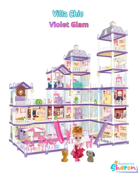 Casa De Muñecas / Villa Chic Violet Glam