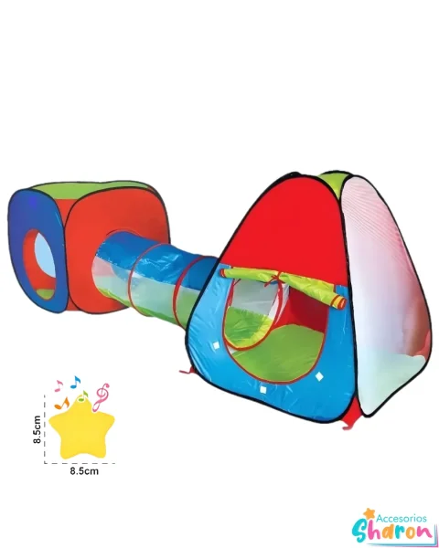 Carpa Tunel Infantil + Musica