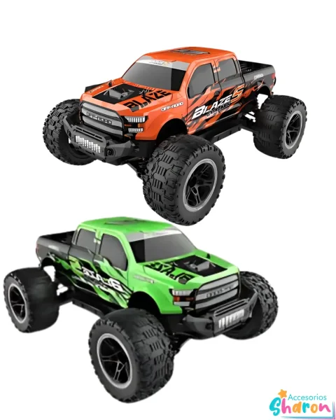 Carro A Control Remoto Rc Blaze S Monster 4wd