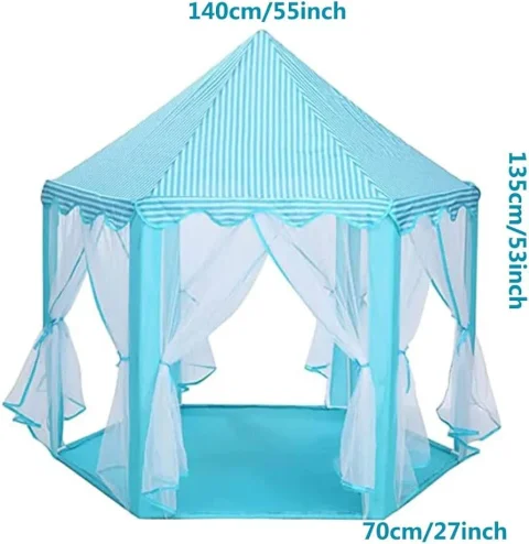 Carpa Azul Hexagonal
