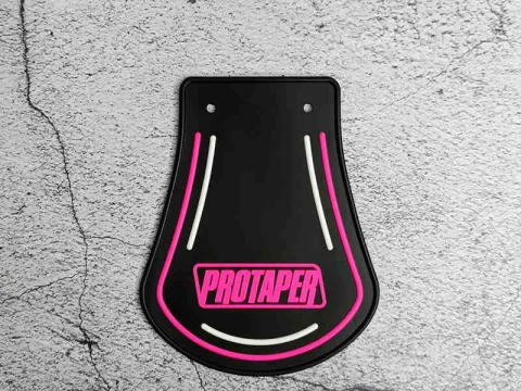 CHAPALETA D/GOMA TRASERA P/MOTO ROSADO PROTAPER 12107RS 1