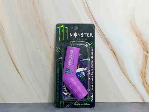 GOMA PEDAL D/CAMBIO MOTO MORADO MONSTER ENERGY 12606M 1