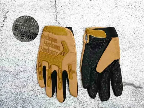 GUANTES LARGO MECHANIXWEAR MARRON P/MOTO 12234M 1