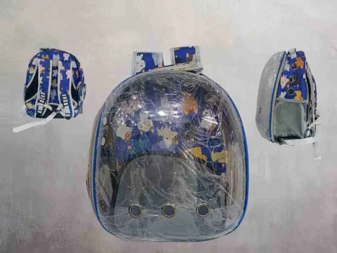 BOLSO AZUL OSCURO TRANSPORTADOR D/MASCOTAS 13715AZO