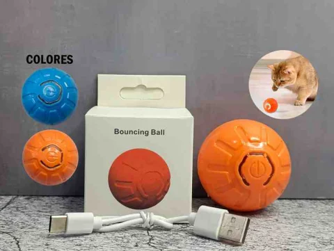 PELOTA INTERACTIVA C/RANURA PARA MASCOTAS 52CM RECARG 2C 12510RAN