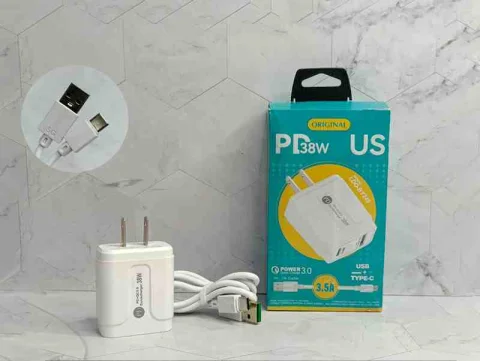 CARGADOR LDO-BY240 TIPO C PD38W 1