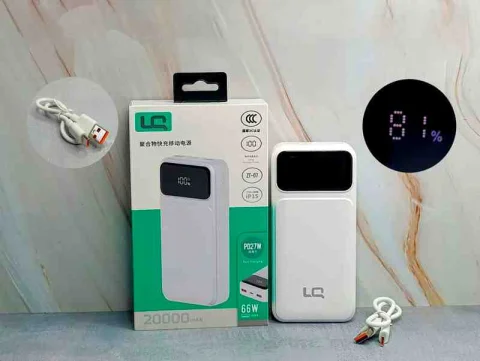 POWER BANK LQ 66W ZT-07 PD27W 20000MAH