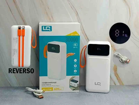 POWER BANK LQ 66W ZT-18A PD27W 30000MAH