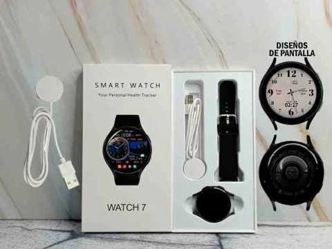 RELOJ INT NEGRO SMART WATCH 7 12370N