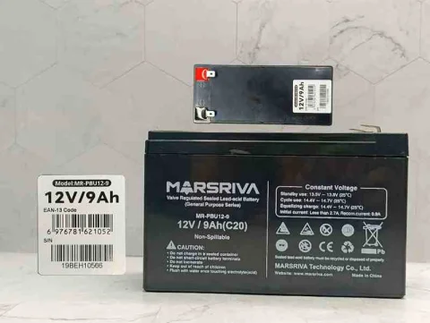 BATERIA UPS MARSRIVA 12V/9AH MR-PBU12-9 1