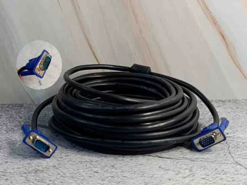 CABLE VGA NEGRO MACHO MACHO 15METROS 12798 1