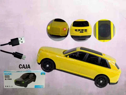 CORNETA TIPO CAMIONETA AMARILLO MASSIVE SOUND X- 702AM