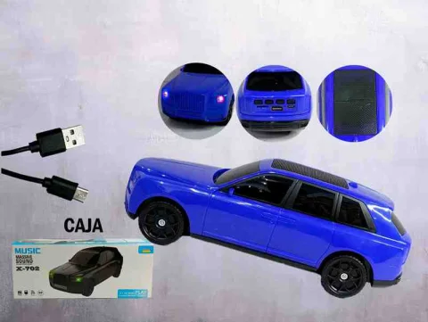 CORNETA TIPO CAMIONETA AZUL MASSIVE SOUND X- 702AZ