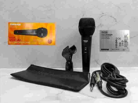 MICROFONO ALAMBRICO SV200 SHURE VOCAL 1