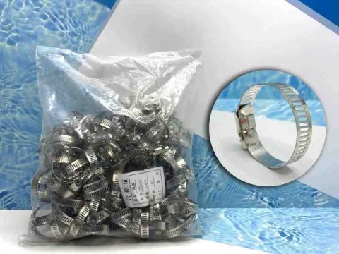 ABRAZADERA 32-44MM X100 TORNILLO SIN FIN ESTRIADO BOLSA 11565